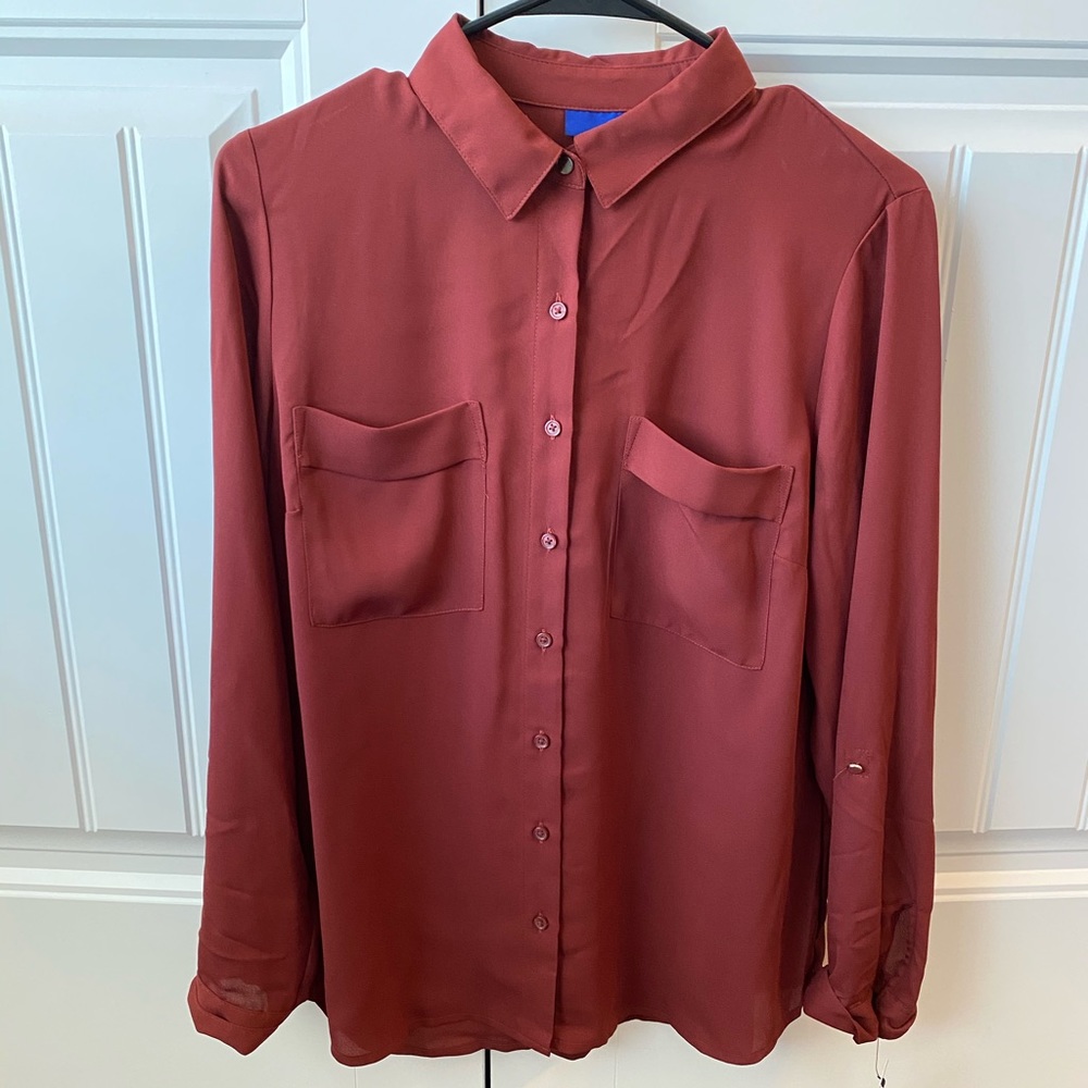 NWT Apt9 Button Up Blouse✨